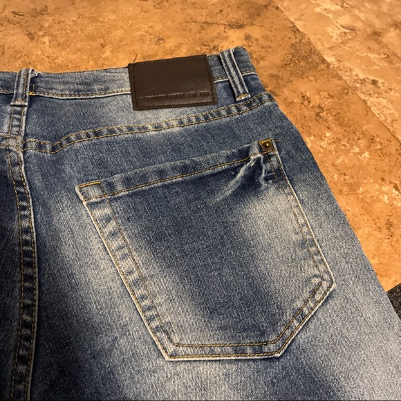 Bluenotes Slim Fit Jeans Pants Bottoms Denim Cotton Straight Leg 30x30 C - Picture 2 of 9